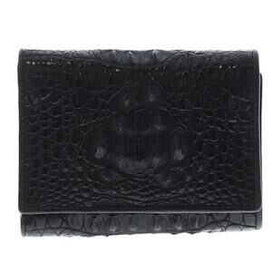 Black Crocodile Wallet